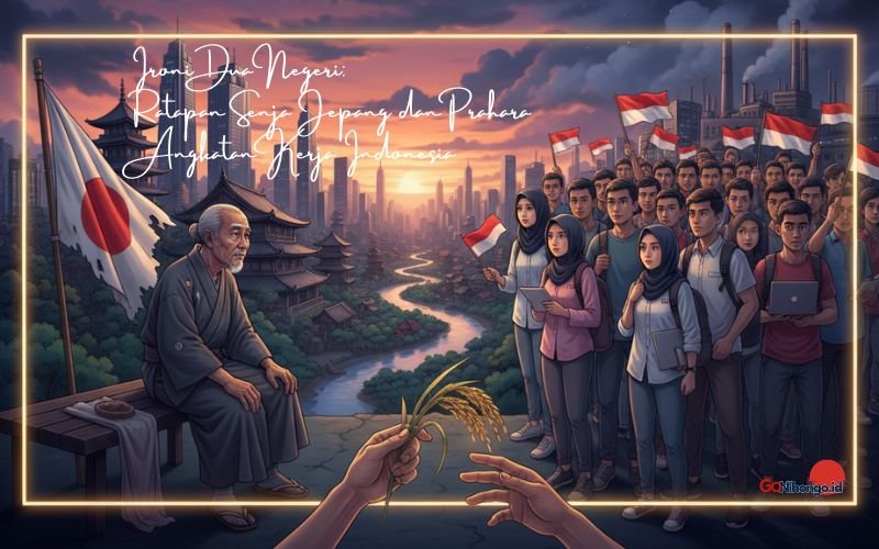 Ratapan Senja Jepang dan Tantangan Fajar Indonesia